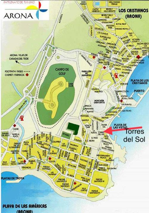 Apartmán Torres Del Sol Playa de las Americas  Exteriér fotografie